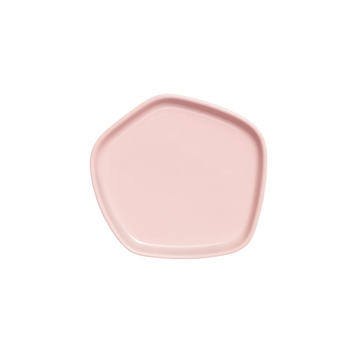 Teller 11x11 cm von Iittala X Issey Miyake in pink