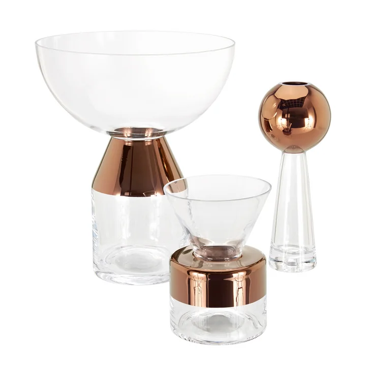 Tank Glas Vasen von Tom Dixon