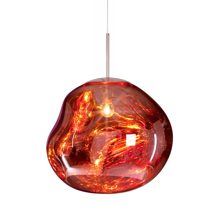 Melt Pendelleuchte von Tom Dixon in Kupfer