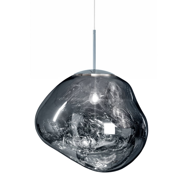 Melt Pendelleuchte von Tom Dixon in Chrom