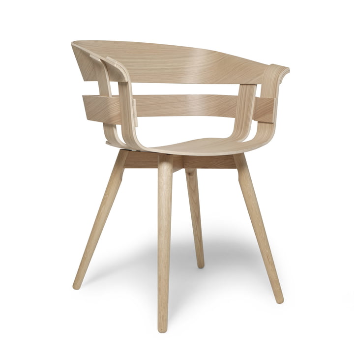 Der Wick Chair Wood in Eiche natur von Design House Stockholm