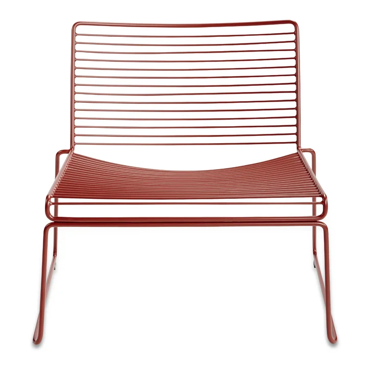Hee Lounge Chair von HAY in Rost