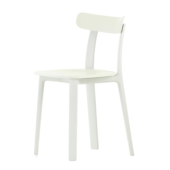 Der All Plastic Chair in weiß von Vitra