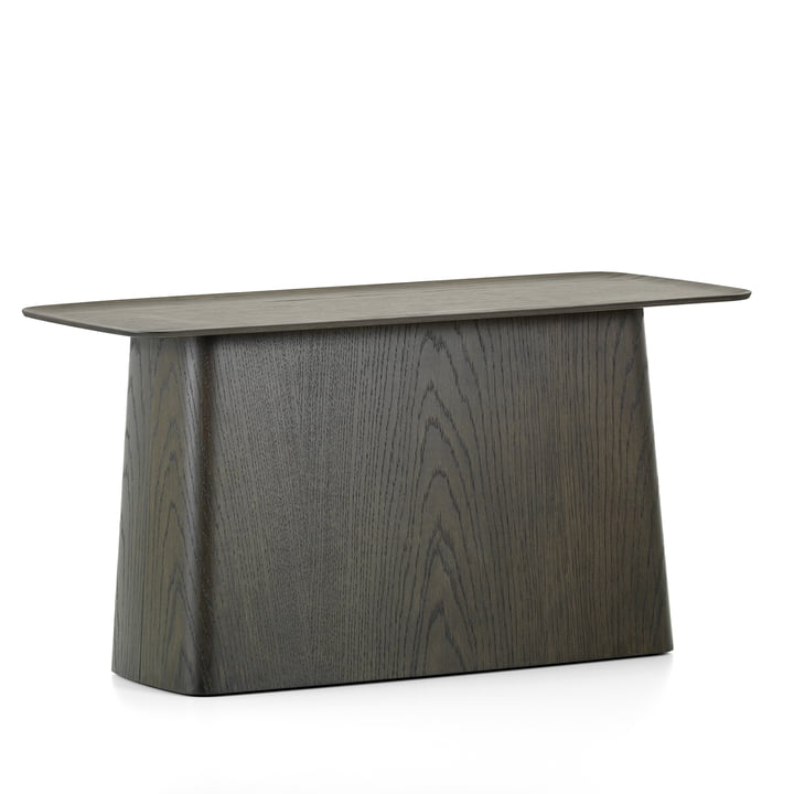 Großer Wooden Side Table von Vitra in Eiche dunkel