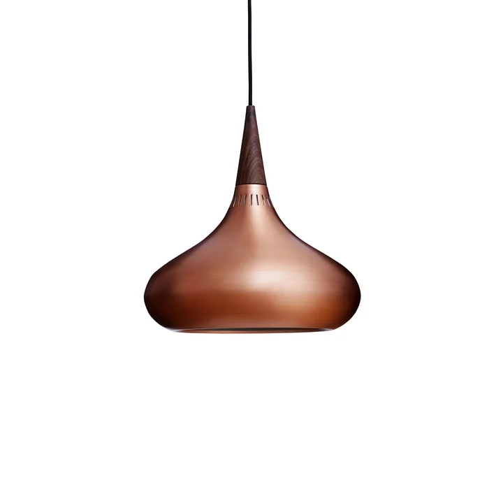 Orient Pendelleuchte P2 in Kupfer poliert von Fritz Hansen