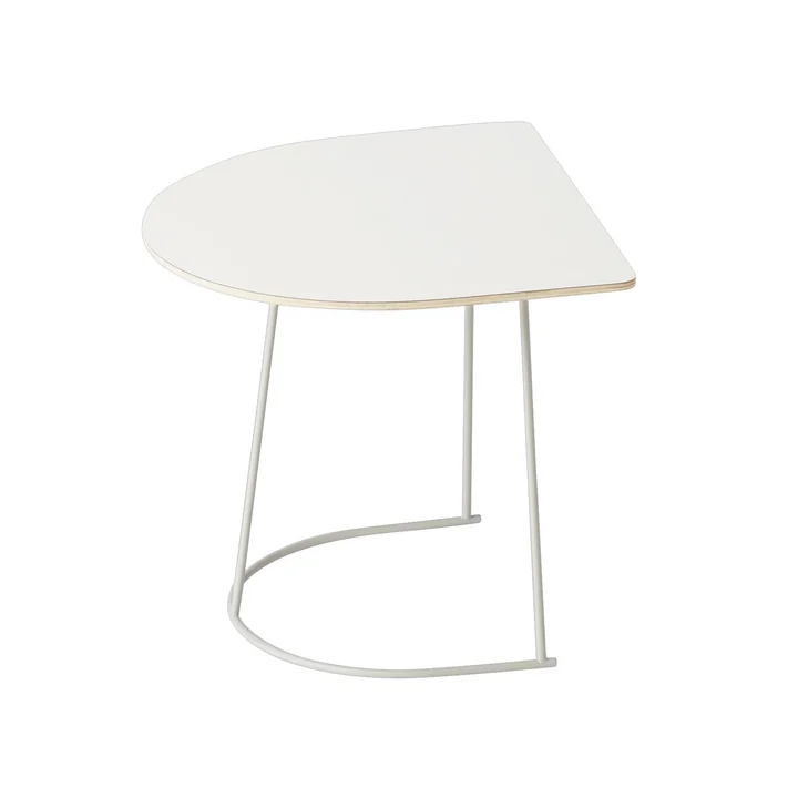 Der Airy Coffee Table, Half Size von Muuto in Weiß