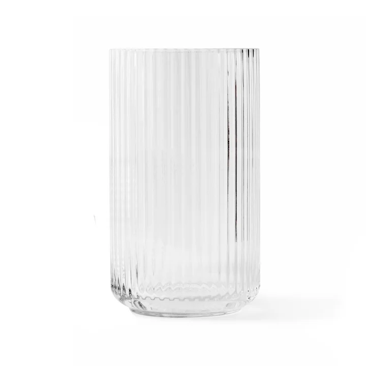 Glasvase H 25 cm von Lyngby Porcelæn in transparent