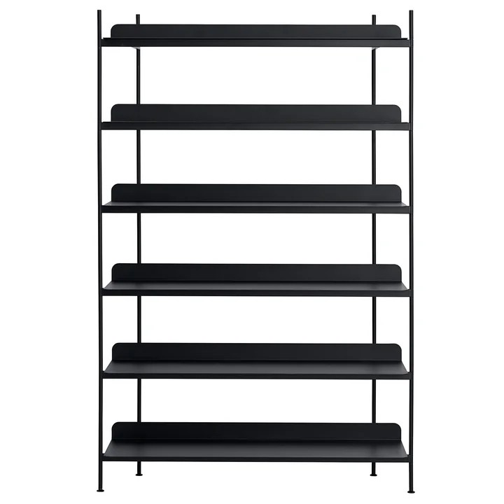 Compile Shelving System (Config. 4) von Muuto in Schwarz