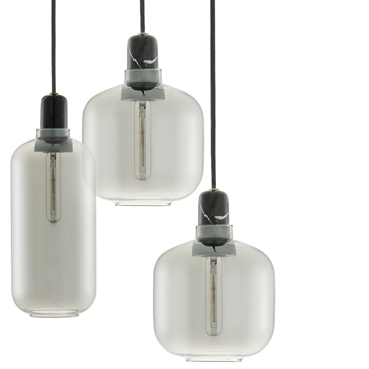 normann copenhagen - amp pendelleuchte Set