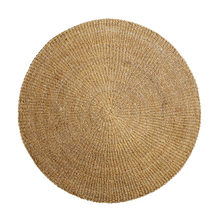Naturfaser Teppich Ø 200 cm von Bloomingville aus Seegras