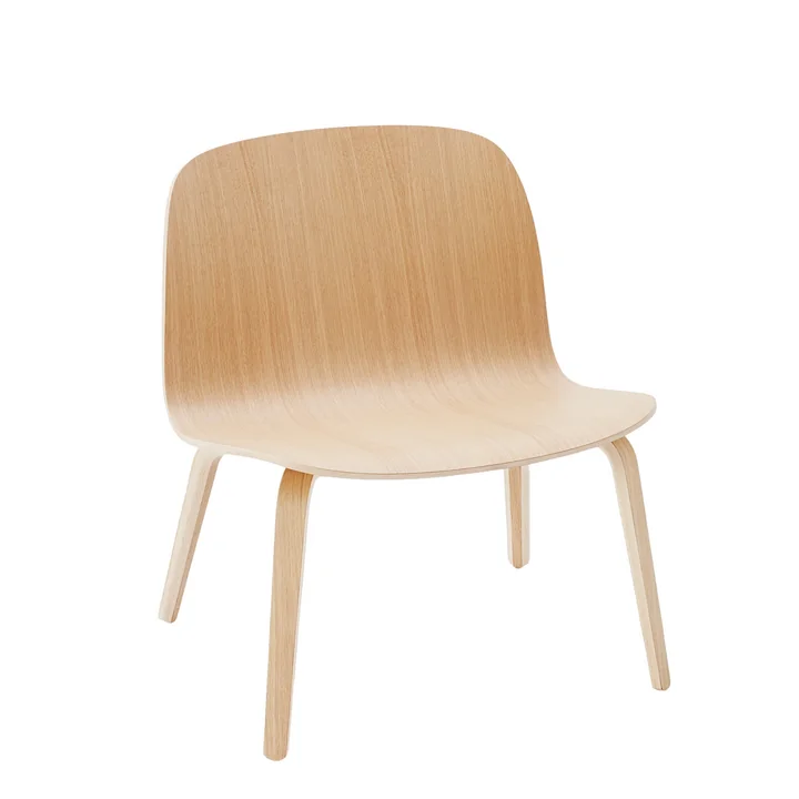 Visu Lounge Chair von Muuto in Eiche