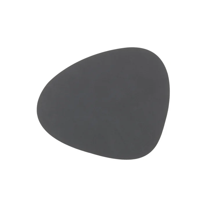Lind DNA Table Mat Curve S 24x28 cm in Grau