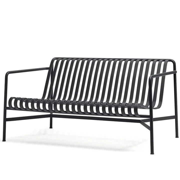 Das Palissade Lounge Sofa von HAY in Anthrazit