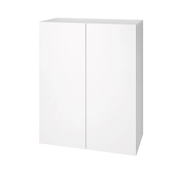Urban Kommode 1071 (80 cm / 2 Türen) von Schönbuch in Schneeweiß (RAL 9016)