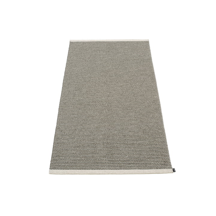 Mono Teppich, 60 x 150 cm von Pappelina in Charcoal / Warm Grey