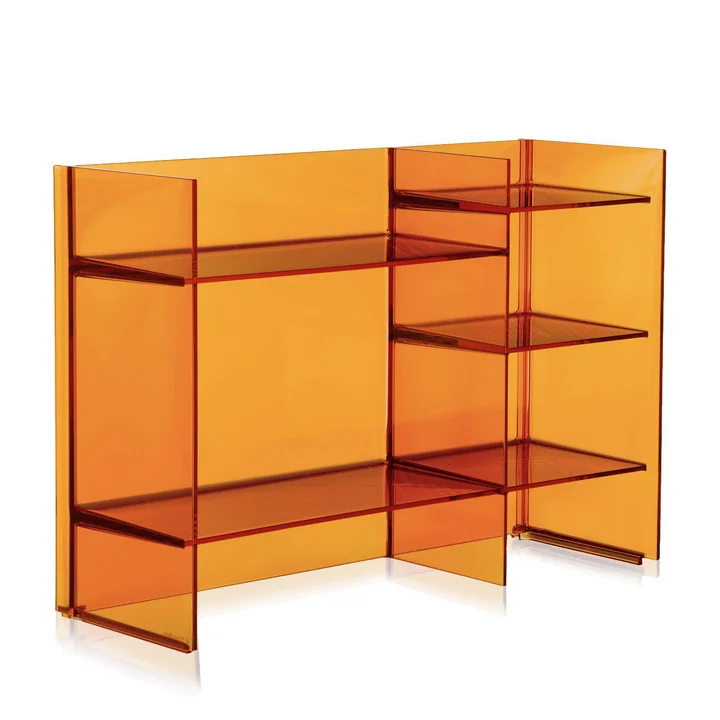 Kartell - Sound-Rack Regal, bernstein