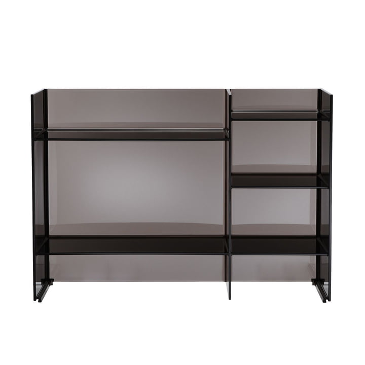 Kartell - Sound-Rack Regal, rauch