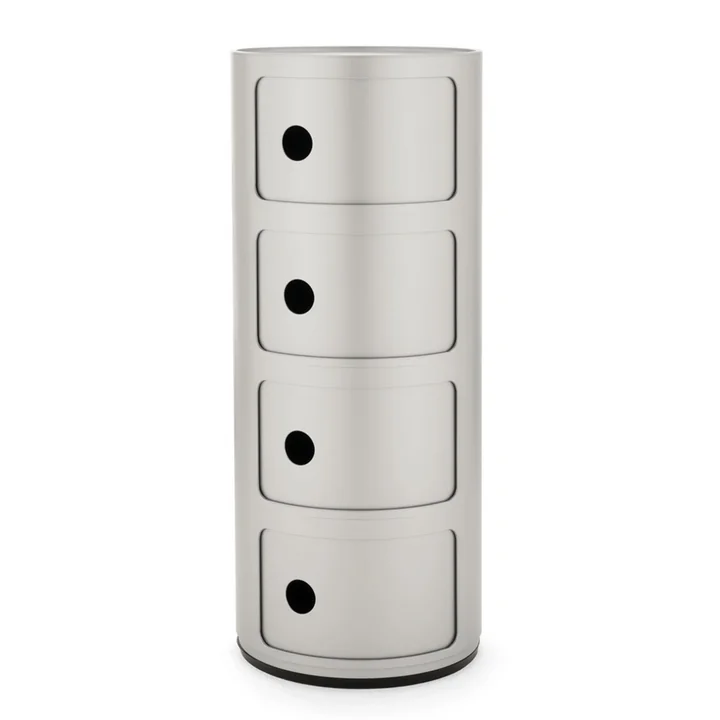 Componibili 4985 von Kartell in silber