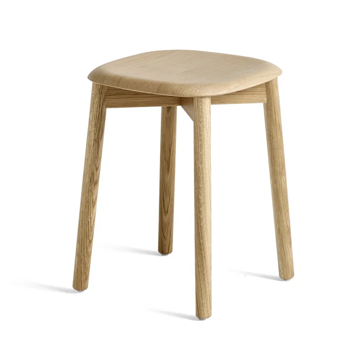 Soft Edge 72 Hocker von HAY in Eiche matt lackiert