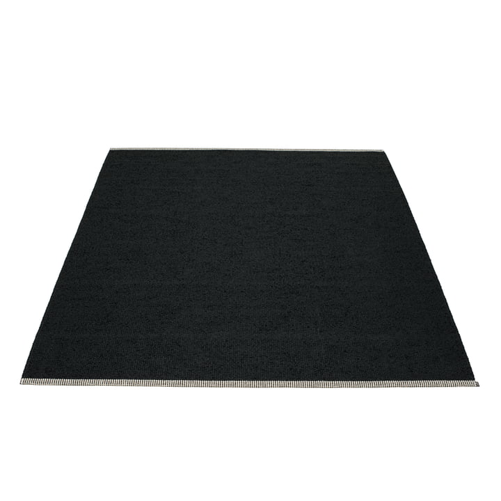 Mono Teppich 180 x 220 cm von Pappelina in Schwarz