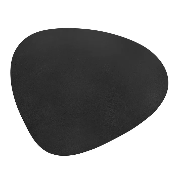 Floor Mat Curve XXXL 92 x 108 cm von Lind DNA in Bull Schwarz