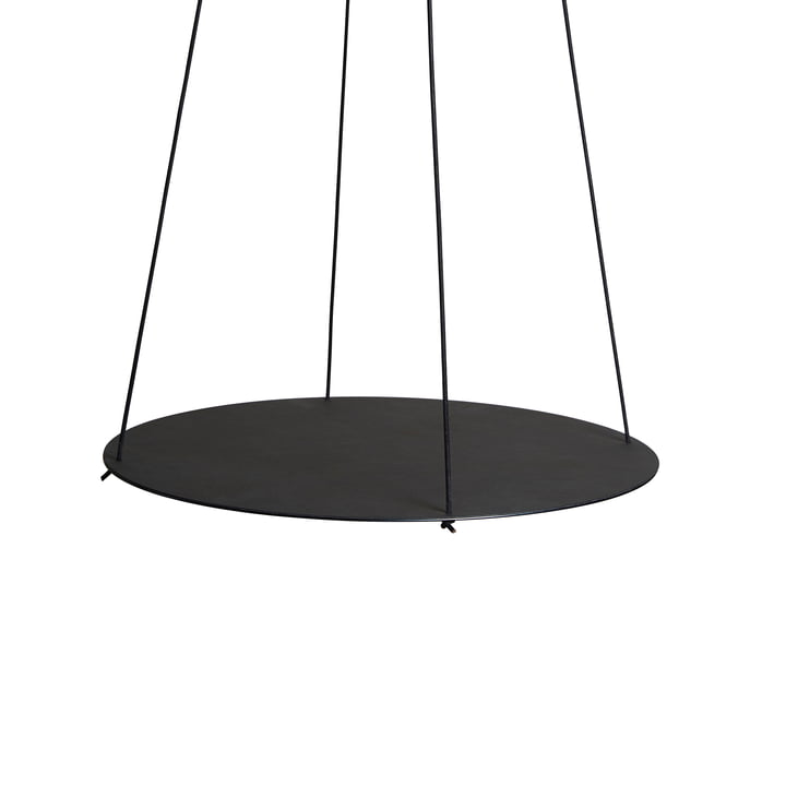 Pendulum Tablett 40 cm zum Aufhängen in schwarz