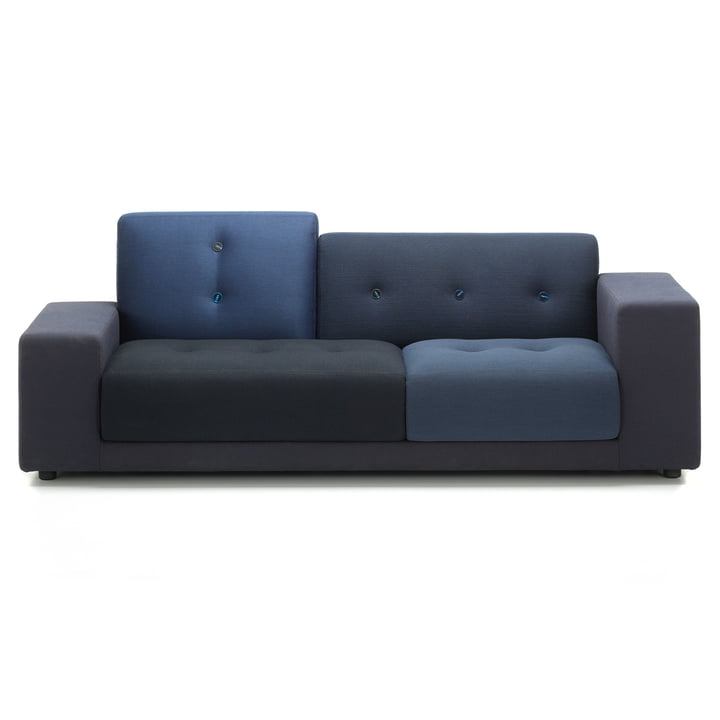 Polder Compact Sofa von Vitra in Nachtblau