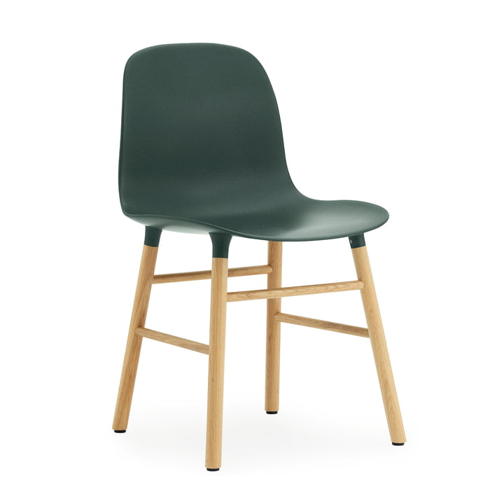 Form Stuhl von Normann Copenhagen in Eiche / Grün