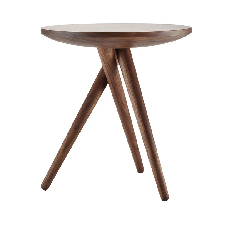 1025 Beistelltisch von Thonet in Nussbaum geölt