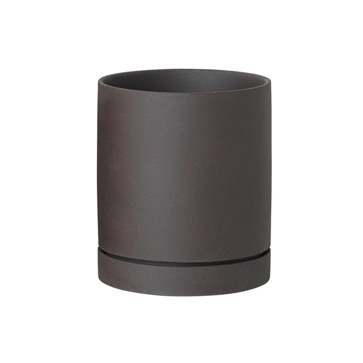 Sekki Topf medium von Ferm Living in Charcoal