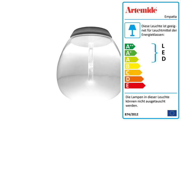 Artemide - Empatia 16 Soffitto LED Deckenleuchte, weiß