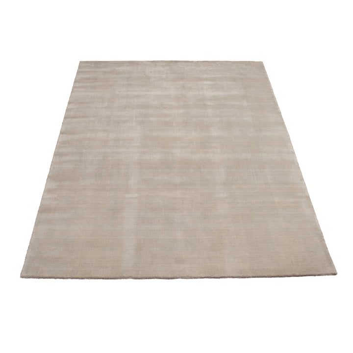 Earth Bamboo Teppich 170 x 240 cm von Massimo in Soft Grey