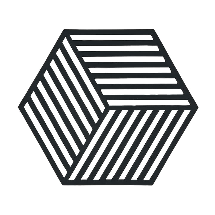 Der Zone Denmark - Hexagon Untersetzer in schwarz