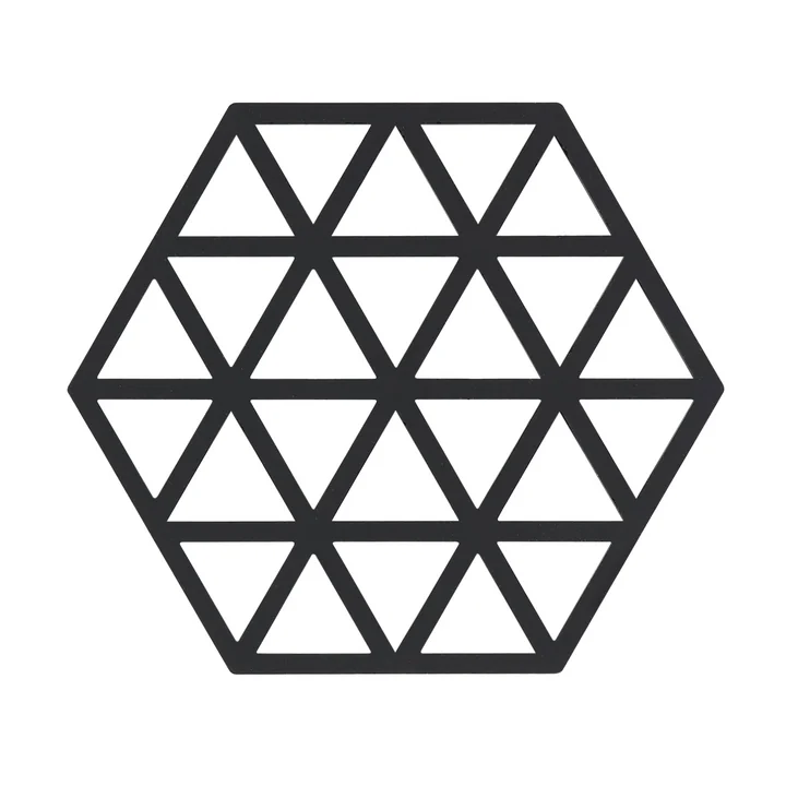Der Zone Denmark - Triangle Untersetzer in schwarz