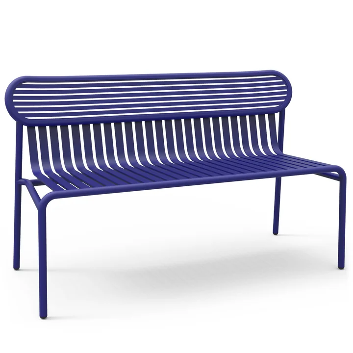 Die Week-End Bank von Petite Friture, blau (RAL 5002)