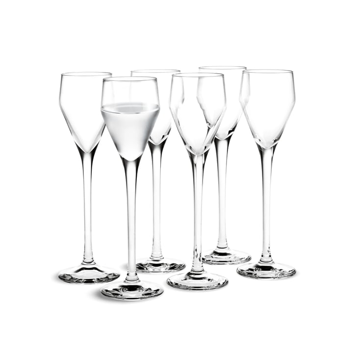 Holmegaard - Perfection Schnaps-Glas, 5,5cl (6er-Set)