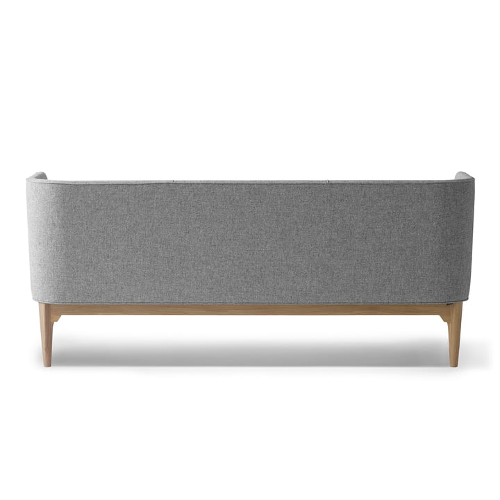 Das &Tradition - Mayor 3-Sitzer Sofa AJ5, Gestell Eiche weiß geölt / Bezug Hallingdal 65 130