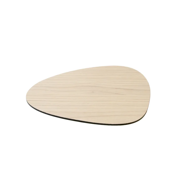 Cut&Serve Schneidebrett Curve S 25 x 21 cm von Lind DNA in Esche