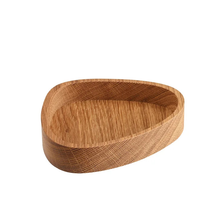 Wood Box Curve 12,5 x 14 cm von Lind DNA in Eiche natur