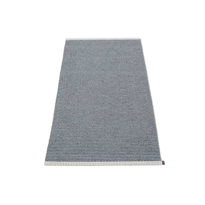 Mono Teppich 60 x 150 cm von Pappelina in Granit / Grey