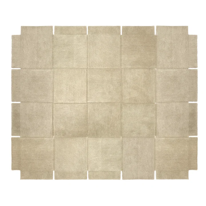 Basket Teppich 245 x 300 cm von Design House Stockholm in Beige