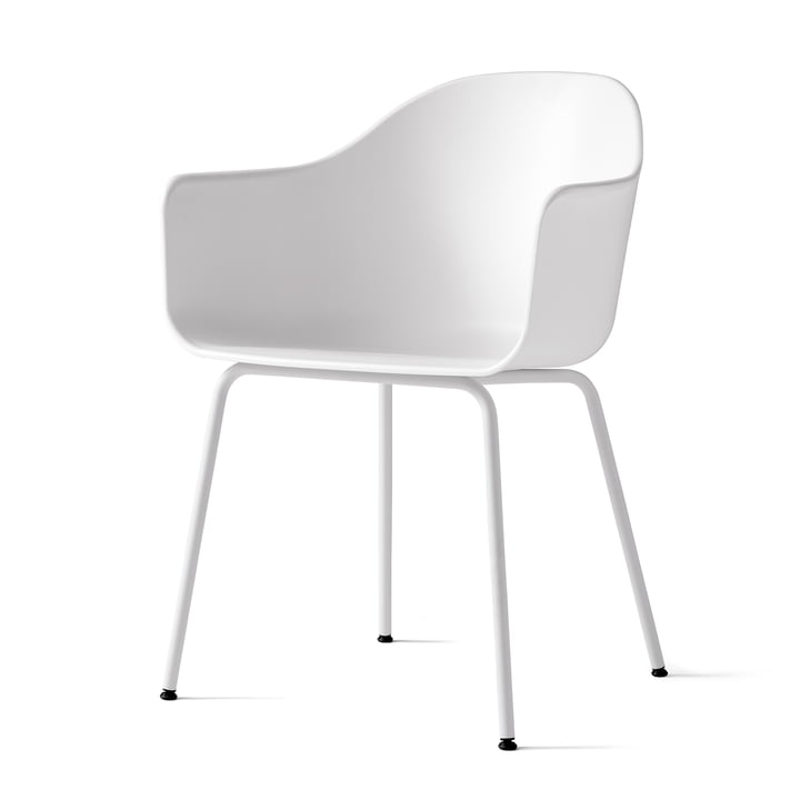 Menu - Harbour Chair (Stahl), hellgrau / weiß