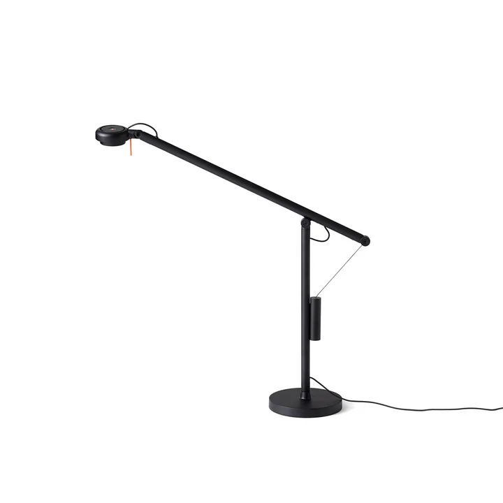 Fifty-Fifty Mini LED Tischleuchte von HAY in Signalschwarz (RAL 9004)