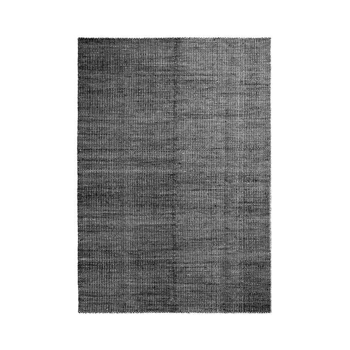 Moiré Kelim Teppich 170 x 240 cm von Hay in Schwarz