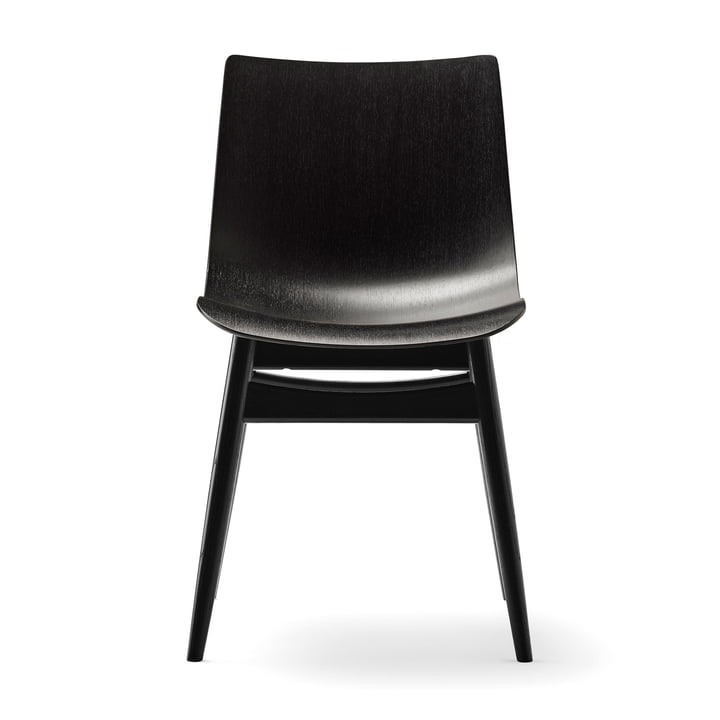 Der Carl Hansen - BA001T Preludia Stuhl in Buche schwarz lackiert