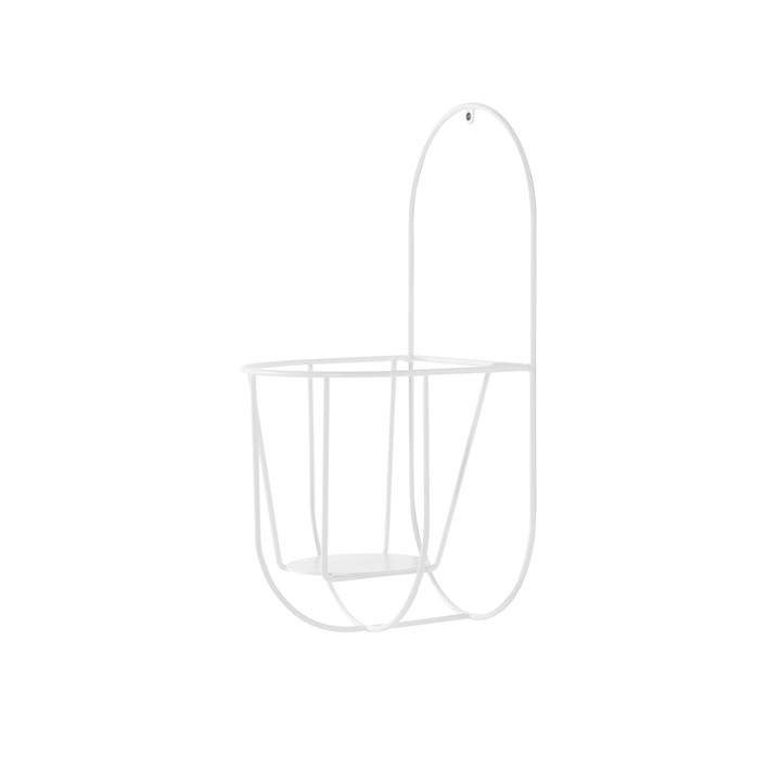 Der OK Design - Cibele Wand-Blumentopfhalter Small in weiß