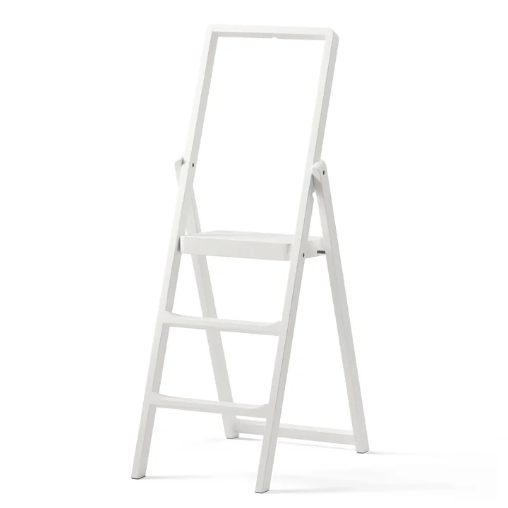 Die Design House Stockholm - Step Klappleiter in Eiche weiß gebeizt
