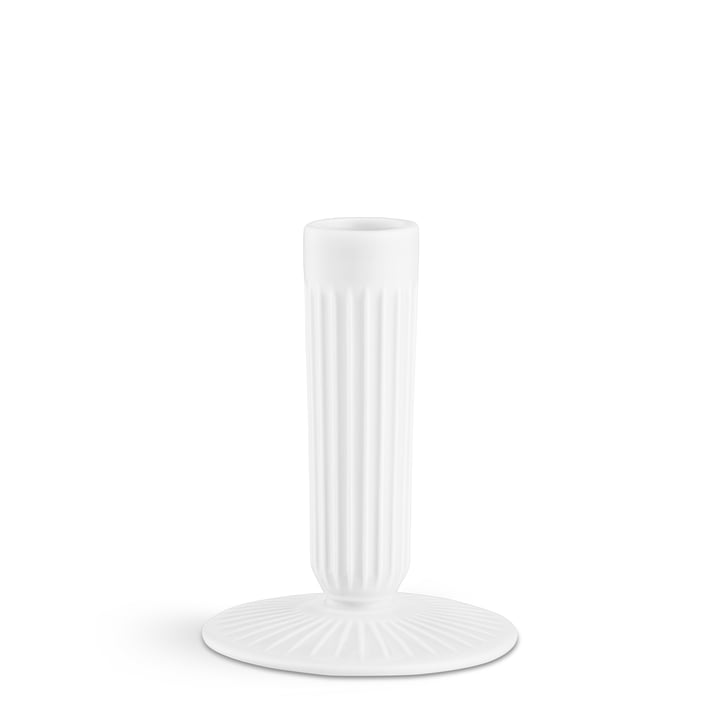 Der Kähler Design - Hammershøi Kerzenhalter H 12 cm, weiß