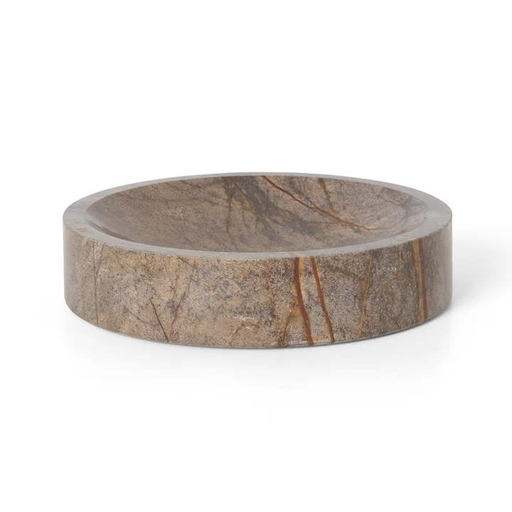 Scape Schale von Ferm Living in Marmor braun