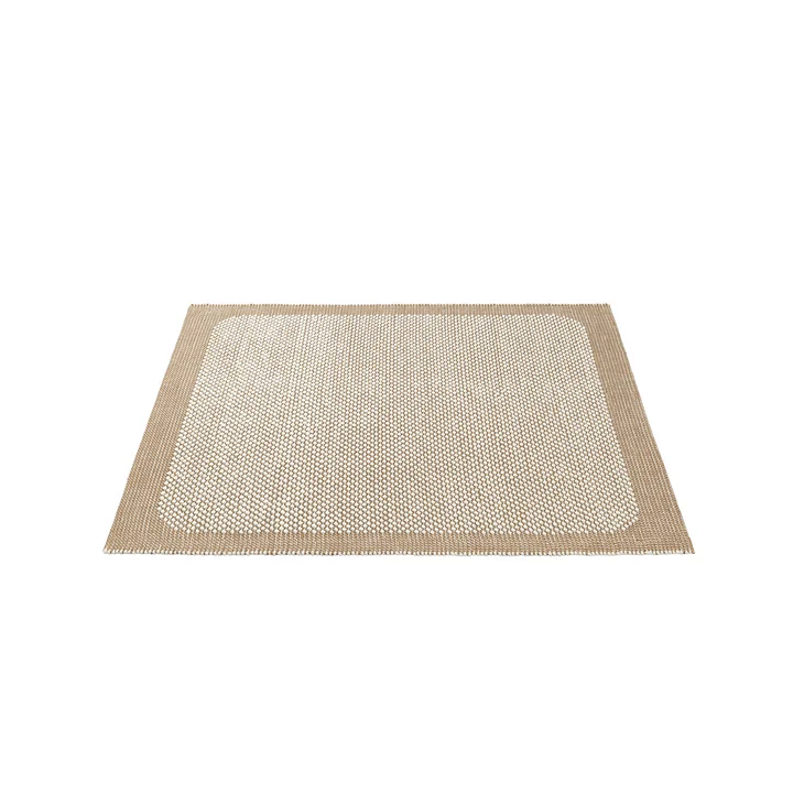 Pebble Teppich von Muuto - 170 x 240 cm in burnt orange